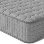 Vesgantti 8 Inch Multilayer Hybrid Twin XL Mattress - Multiple Sizes & Styles Available, Ergonomic Design with Breathable Foam and Pocket Spring, Medium Firm Feel, Grey