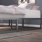 ZINUS Joseph Metal Platforma Bed Frame, Mattress Foundation, Wood Slat Support, No Box Spring Needed, Sturdy Steel Structure, Full