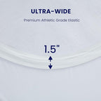 SLEEP ZONE Cooling Twin Mattress Topper for Single Bed, Premium Zoned Cool Mattress Pad Cover, Padded Mattress Protector Breathable Washable, Deep Pocket 8-21" (White, Twin)