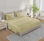Egyptian Cotton Sheets Split King Size Sheets Deep Pocket Set, 800 Thread Count 4 Piece Split King Size Sheet & Pillowcase Sets Sateen Weave, Soft & Comfy Elasticated Breathable Bed Sheet – Seafoam