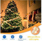 Fairy Lights Battery Operated, 6-Pack Mini String Lights, 20 LED 7ft Twinkle Firefly Starry Lights for DIY Craft Mason Jar Bedroom Wedding Party Table Christmas Decoration (Warm White)