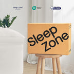 SLEEP ZONE Mattress Topper Full Size, Extra Thick Fitted Mattress Pad for Back Pain, Plush and Support Mattress Cover, Deep Pockets Mattress Protector, Hotel Quality (White, Full)