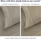 California Design Den Split King Sheets Sets for Adjustable Bed - Soft 100% Cotton Sheets, 400 Thread Count Sateen, Deep Pockets, Cool and Durable Bedding, Beats Egyptian Cotton Claims - Taupe