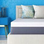 Cool Gel 12 Inch Twin XL Mattress Memory Foam Medium Firm, Gel Memory Foam Mattress Twin XL Cooling, Made in the USA, 12" Depth with Pressure Relief, CertiPUR-US Certified Fiberglass Free, Bed