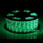 100Ft Blue LED Rope Lights, Outdoor String Lights Waterproof Decorative Lighting for Indoor/Outdoor, Camper Lights for Outside, Deck, Patio, Eaves, Backyards Garden, Christmas Decorations