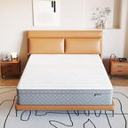 PurrJoys Firm Queen Mattress, 12 Inch Queen Bed Mattress in a Box，Cooling-Gel Memory Foam&Pocket Spring Hybrid, CertiPUR-US Certified, Firm