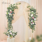 120 Pcs 4 Kinds Mixed Eucalyptus Greenery Stems, Baby Breath Flowers Artificial Bulk and Greenery Stems for DIY Bouquets Wedding Home Floral Decor