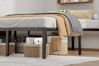 Metal Bed Frame Queen Size - 18 Inch Heavy-Duty Queen Platform Bed Frame No Box Spring Needed, Easy Assembly, Noise-Free, Sturdy Mattress Foundation, Underbed Storage Space