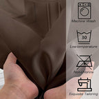 OWENIE Sheer Chocolate Curtains, Sheer Curtains 78 inch Length 2 Panels Set, Rod Pocket Voile Fimly Sheer Drapes for Living Room/Bedroom, 2pcs, Each 42" W x 78" L