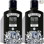 Poo-Pourri Before-You-Go Toilet Spray, Royal Flush, Refill Bottle 9 Fl Oz 2 Pack- eucalyptus and Spearmint