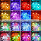 Color Changing String Lights Plug in, 33ft 60LED Connectable Crystal Globe String Light Remote, Decorative Outdoor Twinkle Lights for Girl Gift Bedroom Patio Garden Tent Camp Party Christmas Décor