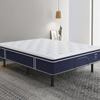 Coolvie Firm King Size Mattress 12 Inch for Adults, Hybrid King Mattress in a Box with Cooling Memory Foam, Pocket Spring for Motion Isolation, Extra Lumbar & Shoulder Support for Pain Relief, 80"x76"