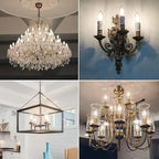 Cotanic Dimmable E12 LED Candelabra Bulb 4000K Daylight, Ceiling Fan Light Bulbs Small Base,60W Equivalent,Type B Bulb for Chandelier,Vintage B11 LED Candle Shape with Clear Glass,600LM,10 Pack