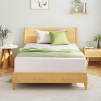 EGOHOME Twin XL Memory Foam Mattress, 6 Inch Bed Mattress in a Box with Cooling Green Tea Gel, Relieve Pressure with Medium Support, CertiPUR-US Certified, 80''L x 38''W, White