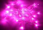 Karlling Battery Operated Pink 40 LED Fairy Light String Wedding Party Xmas Christmas Decorations(Pink,10 Pack)