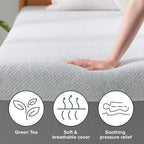 ZINUS 10 Inch Ultima RV Memory Foam Mattress [New Version], Short Queen, Fiberglass Free, Medium Firm Feel, Breathable Memory Foam, Certified Safe Foams & Fabric, Mattress in A Box