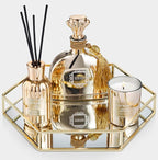 SPRING Fragrance Reed Diffuser Set | Fragrance Made in France | Home Décor | Scented Aromatic Oil | Room Air Freshener White Flower | 3.4 oz (100ml) | Lily, Jasmine, Lily of The Valley and Tuberose