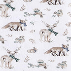 Eddie Bauer - Queen Sheets, Cotton Flannel Bedding Set, Brushed For Extra Softness, Cozy Home Decor (Woodlands Friends, Queen)