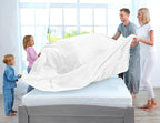 Utopia Bedding Fleece Blanket Twin Size White 300GSM Luxury Fuzzy Soft Anti-Static Microfiber Bed Blanket (90x66 Inch)