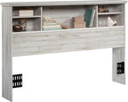 Sauder River Ranch Full-Queen Headboard, White Plank Finish