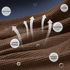 PHF 100% Cotton Waffle Weave Blanket King Size for Bed,Snag Proof Lightweight Breathable Moisture-wicking Throw for Couch,Great for Layering in Cold Weather,Machine Washable,Home Decor Gift-Cappuccino