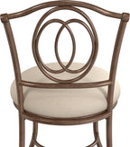 Hillsdale Emerson Metal Vanity Stool, Golden Bronze