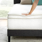 ZINUS 12 Inch Foam and Spring Hybrid Mattress [New Version], Queen, Fiberglass Free, Medium Firmness, Durable Support, Certified Safe Foams & Fabric, Mattress in A Box