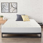 Mayton Convoluted Egg Shell 2-inch Breathable Foam Bed Topper | Makes Mattresses Comfortable and Relaxing, Provides Faster Pain Relief and Provides Orthopedic Beneficial Support, Full, Off-White