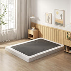 EMODA 5 Inch Full XL Box Spring, 3000 LBS Heavy Duty Metal XL Full Mattress Foundation with Fabric Cover, Easy Assembly, Black