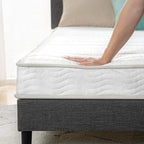 ZINUS 6 Inch Foam and Spring Hybrid Mattress, 75" x 30", Narrow, Trundle, Bunk, Day Bed, RV Compatible, Medium Firm Feel, CertiPUR-US Certified
