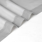 Chyhomenyc Light Grey Sheer Curtains 72 Inch Length 2 Panels, Light Filtering Soft Airy Rod Pocket Voile Window Curtain Drapes for French Door Bedroom Living Room, Each 42Wx72L Inches