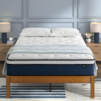 ZINUS 10 Inch Comfort Support Hybrid Mattress [New Version], Queen, Fiberglass Free, Medium Plush, Motion Isolation, Certified Safe Foams & Fabric, Mattress in A Box