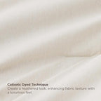 Bedsure King Size Comforter Set Beige - Bed in a Bag King Bedding 7 Pieces, Cationic Dyed Bed Set Gift for Family, Beige Soft Bedding for All Seasons Comforter with Sheets, Pillowcases & Shams