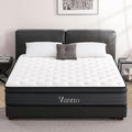 Queen Mattress, 14 Inch Memory Foam Hybrid Mattress for Pressure Relief, Motion Isolation