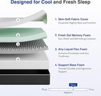10 Inch King Green Tea Memory Foam Mattress for Cool Sleep & Pressure Relief, Bed in a Box, Removable Cover No Fiberglass, CertiPUR-US Certified