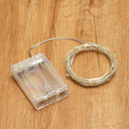 led Fairy Lights Waterproof 16.4ft String Lights Battery Operated for Wedding, Home, Garden, Party, Christmas Decoration (1pc, Green)