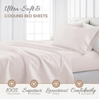 Linen Market Patterned Microfiber Queen Sheet Set 4 Piece – Oeko-TEX Certified Ultra Soft & Wrinkle-Free - 16" Deep Pocket Sheets - Easy Care Queen Size - Classic in Pink