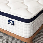 Twin Mattress 10 Inch - Hybrid Mattress Bed in a Box, Medium Firm Support, Pressure & Pain Relief for All Sleepers, CertiPUR-US Certified, Fiberglass-free, Reinforced Edge Support, Motion Isolation