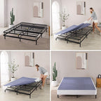 ZINUS 7 Inch California King Metal Smart Box Spring, Mattress Foundation, Strong Metal Frame, Easy Assembly