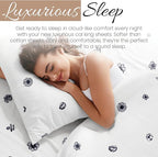 Linen Market 4 Piece California King Bedding Sheet Set (Navy Blue) - Sleep Better Than Ever with These Ultra-Soft Cooling Bed Sheets for Your California King Size Bed - Deep Pocket Fits 16" Mattress