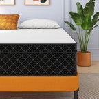 Swbvs California King Mattress 12 Inch Hybrid – Memory Foam & Pocket Springs Bed in a Box, Medium Firm, Cooling Comfort & Pressure Relief, 120-Night Trial