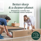 ZINUS 12 Inch True Support Hybrid Mattress [New Version], King, Fiberglass Free, Medium Feel, Motion Isolation, Certified Safe Foams & Fabric, Mattress in A Box