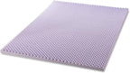 Best Price Mattress 2 Inch Egg Crate Memory Foam Mattress Topper with Soothing Lavender Infusion, CertiPUR-US Certified, Dorm Essentials, Full