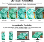 NEWCOSPLAY Super Soft King Blanket Aqua Premium Silky Flannel Fleece Leaves Pattern Lightweight Bed Blanket All Season Use (Aqua, King(90"x110"))