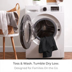 Mellanni Queen Sheets Set - 4 PC Iconic Collection Bedding - Hotel Luxury, Extra Soft, Cooling Bed Sheets - Wrinkle, Fade, Stain Resistant (Queen, Black)