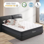 Twin Size Mattresses, 10 Inch Hybrid Memory Foam Individual Pocket Springs Twin Bed Mattress in a Box with Pressure Relief, Motion Isolation, CertiPUR-US, 100 Nights Trial