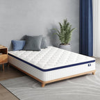 Twin Mattress 10 Inch - Hybrid Mattress Bed in a Box, Medium Firm Support, Pressure & Pain Relief for All Sleepers, CertiPUR-US Certified, Fiberglass-free, Reinforced Edge Support, Motion Isolation