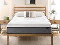 ZINUS 12 Inch True Support Hybrid Mattress [New Version], Queen, Fiberglass Free, Medium Feel, Motion Isolation, Certified Safe Foams & Fabric, Mattress in A Box