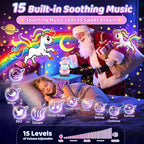 Onefire Night Light for Kids Gifts, 15 Sound Machine Baby Night Light, 15 Films Star Projector for Kids Room Decor, Brightness Unicorn Light Projector for Toddler Girl Toys Toddler Girl Gifts Age 1-5