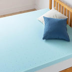 Best Price Mattress 3 Inch Ventilated Memory Foam Mattress Topper, Cooling Gel Infusion, CertiPUR-US Certified, Dorm Essentials, Full